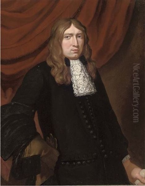 Portrait Of A Gentleman With A Glove In His Right Hand - view 1
