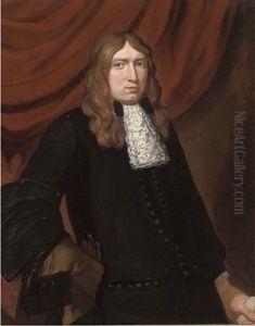 Portrait Of A Gentleman With A Glove In His Right Hand