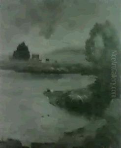 Renninger See Unter Schweren Gewitterwolken by Christian Nass