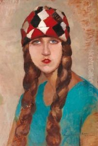 Portrait De Femme by Maria Fromowicz Nassau