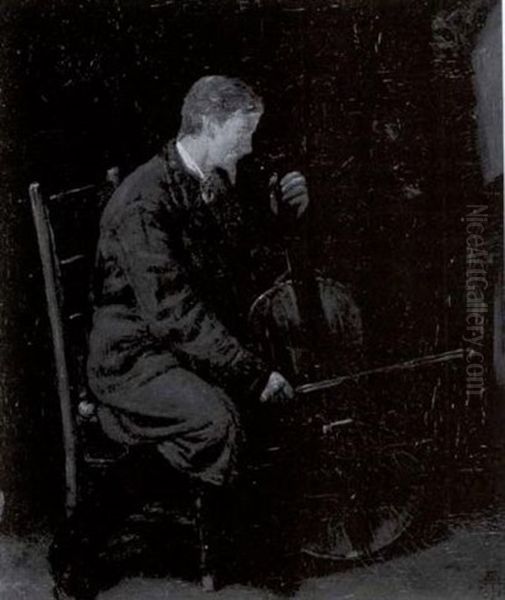 The Cellist - view 1