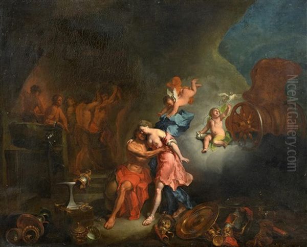 Venus Und Mars In Der Schmiede Des Vulkan - view 1