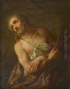 Le Christ Au Roseau by Charles Joseph Natoire