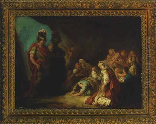 The Family Of Darius Before Alexander - view 1