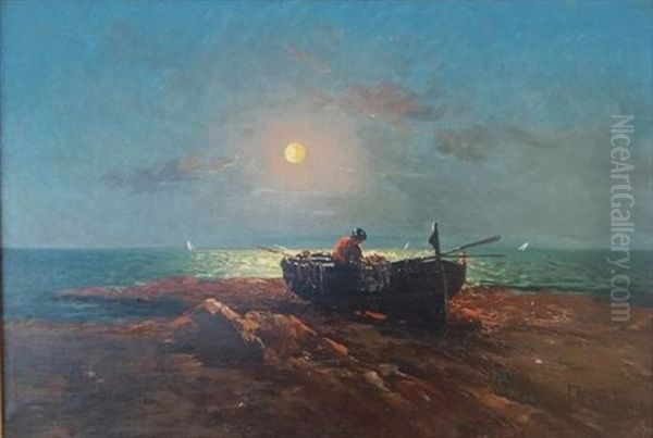 Pecheur Au Clair De Lune - view 1