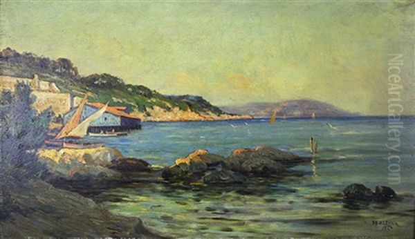 Bateau En Bord De Mer,1900 - view 1