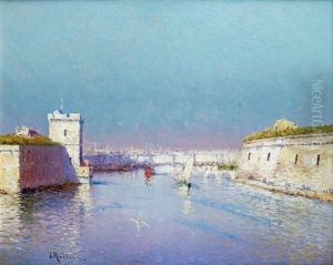 L'entree Du Vieux Port De Marseille by Louis Nattero