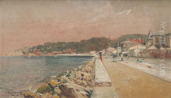 Promeneurs Sur La Corniche A Marseille - view 1