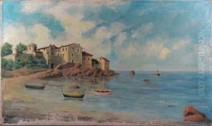 Barques Dans Une Calanque