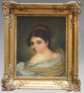 Louise De Nattes, Marquise De Saint-georges by Ferdinand Marquis de Nattes