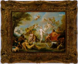 Das Urteil Des Paris by Jean Baptiste Nattier