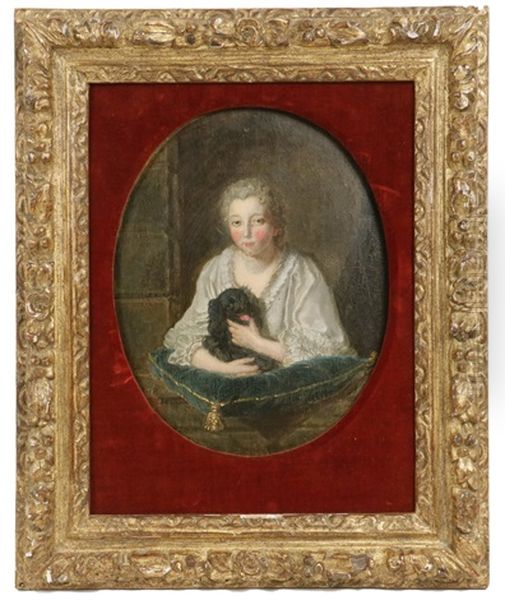 Oval Portrait Of Madame Catherine Quinalt-dufresne - view 1