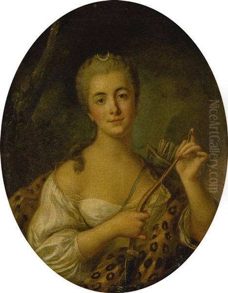 Portrait Of A Lady As Diana - view 1