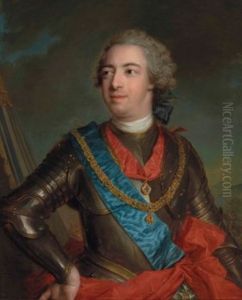 Portrait Of Fernando De Silva Y Alvarez Of Toledo, 12th Duke Of Alba And Duke Of Huescar (1714-1776), Half-length by Jean Marc Nattier