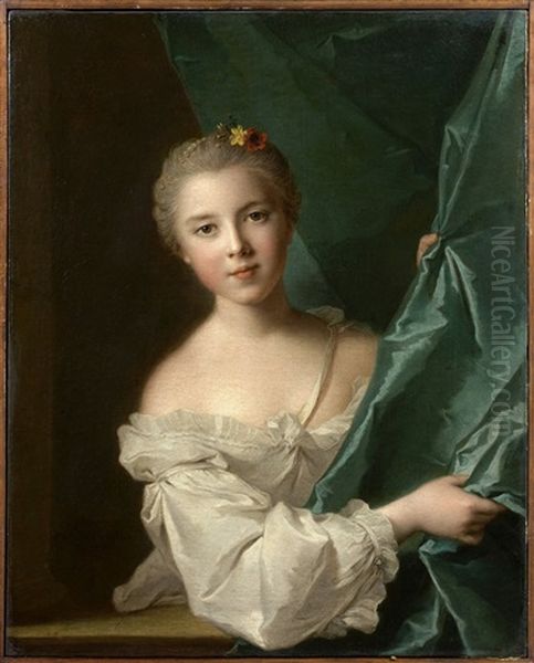 Portrait D'eleonore Louise De Berville - view 1