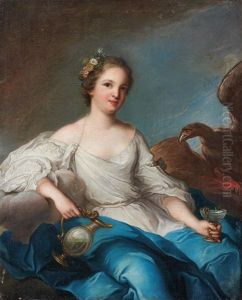 Portrait Of Charlotte Louise De Rohan As Hebe