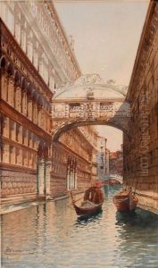 Il Ponte Dei Sospiri by H. Biondetti