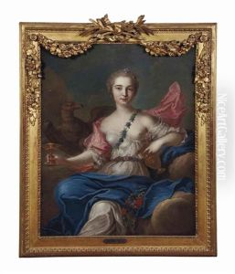 Portrait De Louise Henriette De Bourbon Conti En Hebe