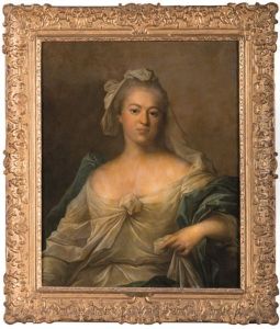 Portrait D"une Dame De Qualite by Jean Marc Nattier