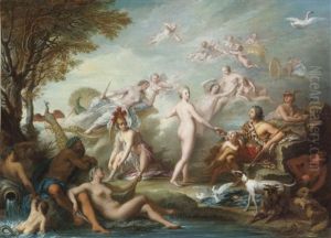 Le Jugement De Paris by Jean Marc Nattier