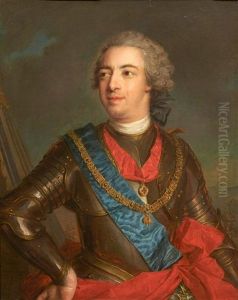 Portrait De Fernando De Silva Y Alvarez De Toledo, Douzieme Duc D'albe by Jean Marc Nattier