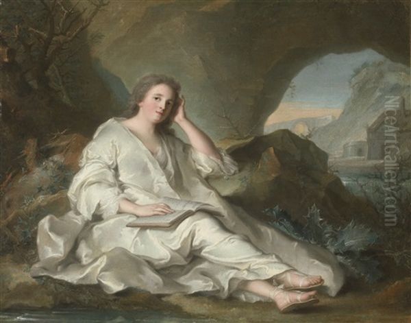 A Reclining Lady As The Penitent Magdalene (collab. W/studio) - view 1