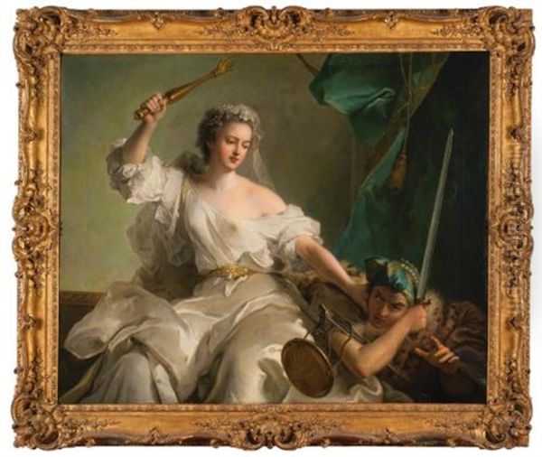 An Allegory Of Justice Combatting Injustice - view 1