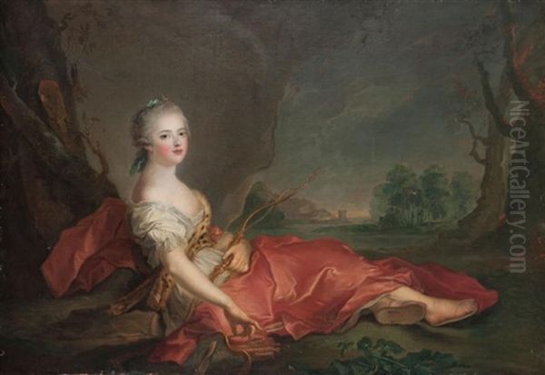 Portrait De Marie-adelaide, De France En Diane - view 1