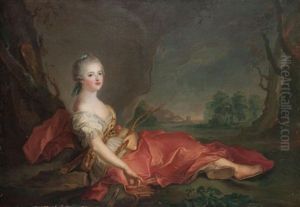 Portrait De Marie-adelaide, De France En Diane