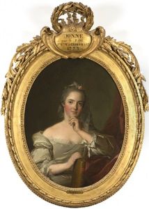 Portrait D'henriette De France, Fille De Louis Xv Et Marie Leszczynska by Jean Marc Nattier