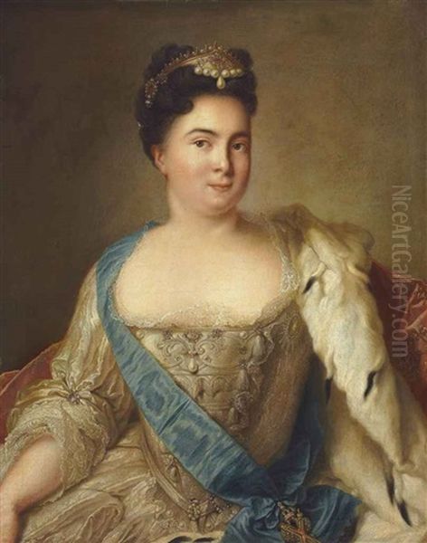 Portrait Of Empress Catherine I (1684-1727) - view 1