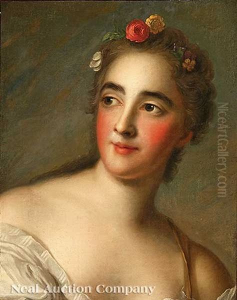 Portrait Of Comtesse De Brac (after Jean-marc Nattier) - view 1