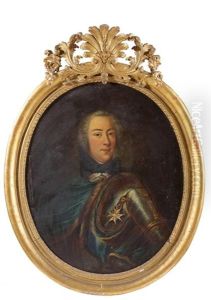 Portrait Du (comte De Tressan ?) by Jean Marc Nattier