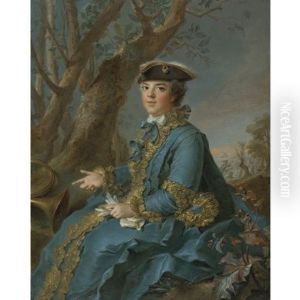 Portrait Of Marie Louise Elisabeth De France, Duchess Of Parma (collab. W/studio)
