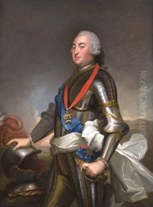 Bildnis Des Herzog Louis Philippe Von Orleans by Jean Marc Nattier