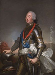 Bildnis Der Herzogs Louis Philippe Von Orleans by Jean Marc Nattier
