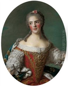 Bildnis Von Anne Henriette Von Frankreich, Tochter Ludwig Xv