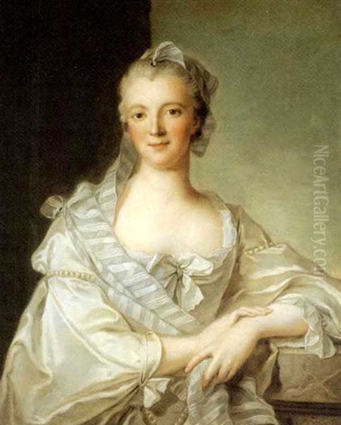 Portrait De Madame Dupleix De Bacquencourt, Nee Jeanne-henriette De Lalleu - view 1