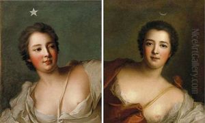 Portrait Of A Lady (the Marquise De La Tournelle?) As A Personification Of Daybreak Portrait Of A Lady (the Marquise De La Tournelle?) As A Personification Of Daybreak