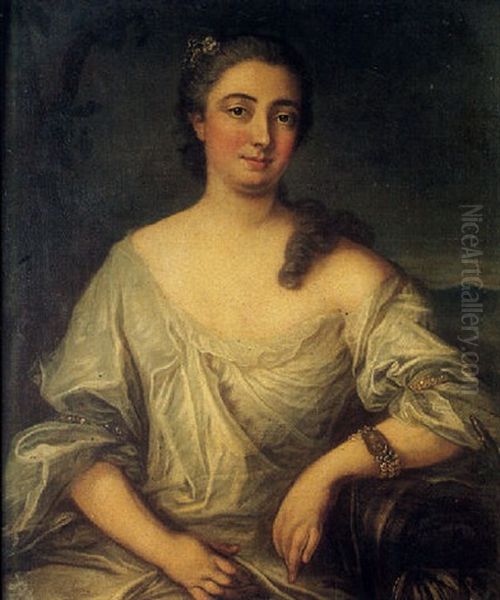 Portrait De Jeune Femme En Souce - view 1