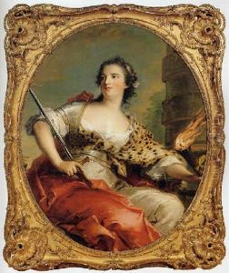 La Force, A Personifacation Of Fortitude (marie-anne De Mailly-nesle, Duchesse De Chateauroux?) by Jean Marc Nattier