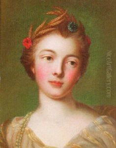 Portrait Of A Young Lady (la Duchesse D'estissac?)