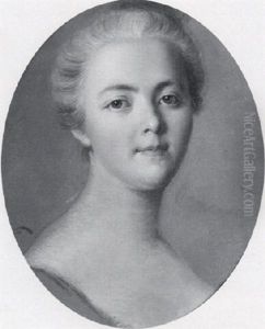 Portrait De (madame Victoire, Fille De Louis Xv?) by Jean Marc Nattier
