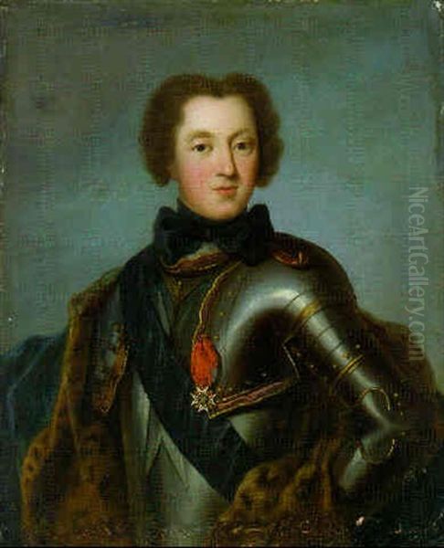 Portrait Of A Military Commander (chevalier D'eon?), Half-length, In Armour - view 1