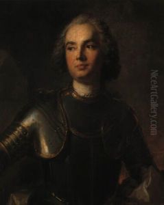 Portrait Of Charles-guillaume-louis, Marquis De Broglie, In Armour