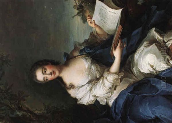 Portrait Of The Princess De Rohan Reading The 'histoire Universelle' - view 1