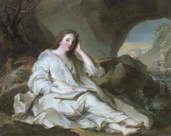 Portrait De La Duchesse De Mailly En Sainte-madleine - view 1