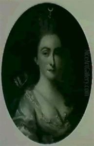 Portrait Of A Woman As Diana by Jean Marc Nattier