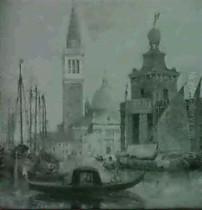 Entrance To The Grand Canal, Venice by George Nattress