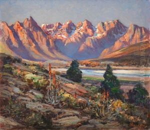 Worcester Mountains by Pieter Hugo Naude
